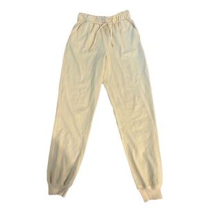 lululemon athletica Cream Track Pants